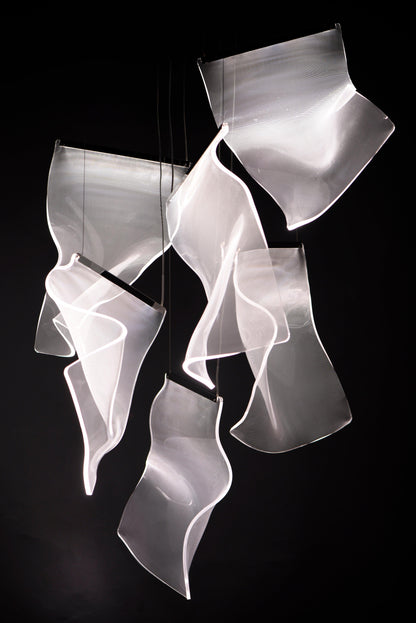 RINKLE 6-LIGHT LED MULTI PENDANT
