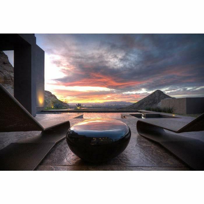 River Stone Coffee Table Black