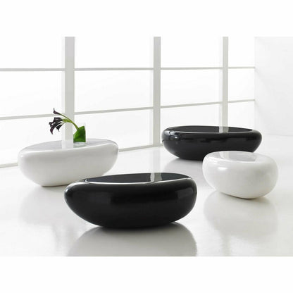 River Stone Coffee Table Black