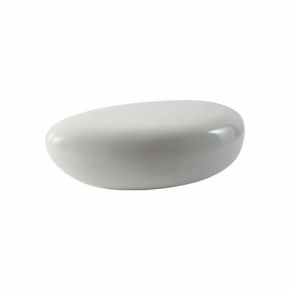 River Stone Coffee Table Gel Coat White
