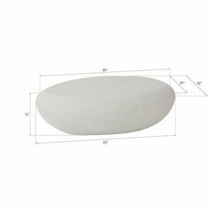 River Stone Coffee Table Roman Stone