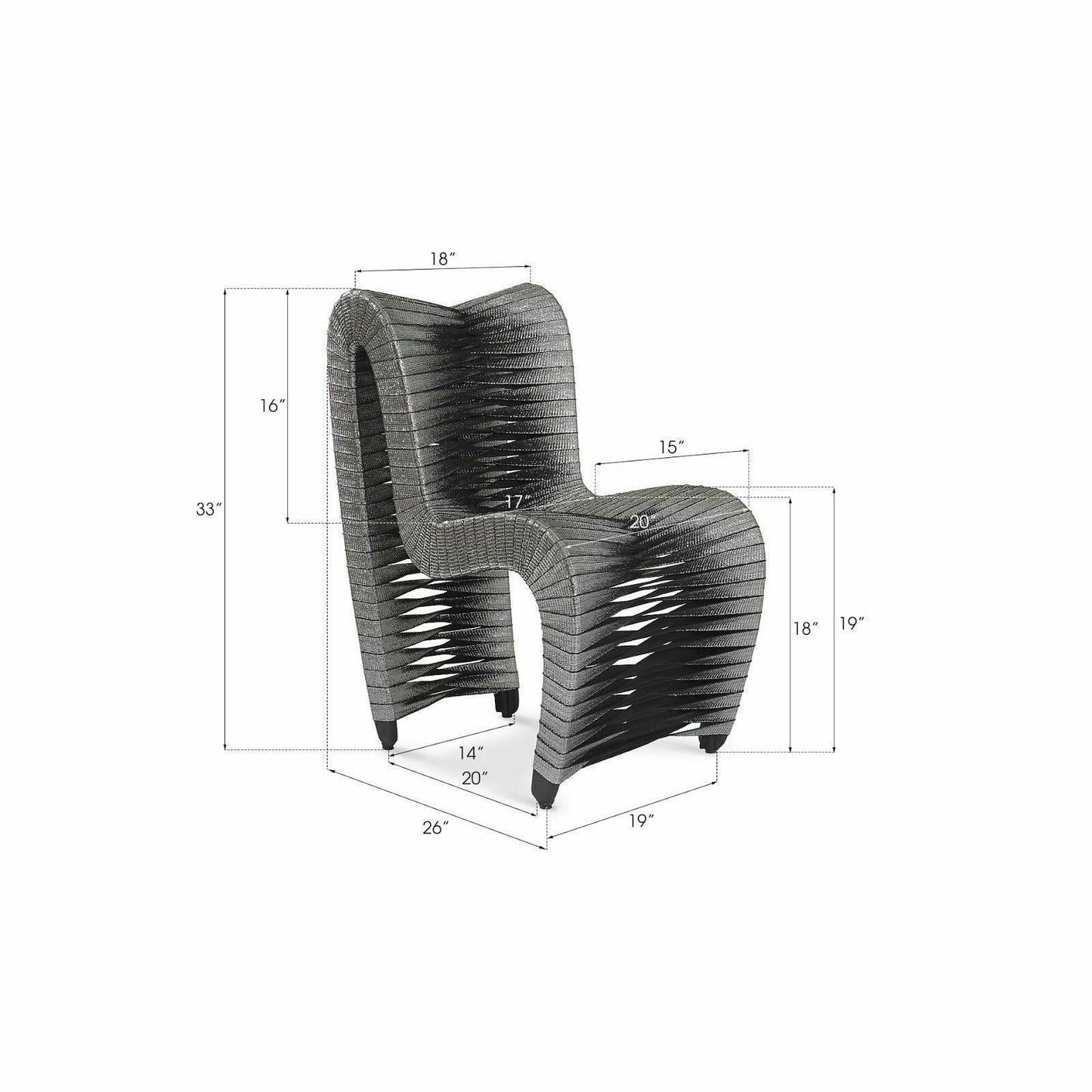 Seat Belt Dining Chair