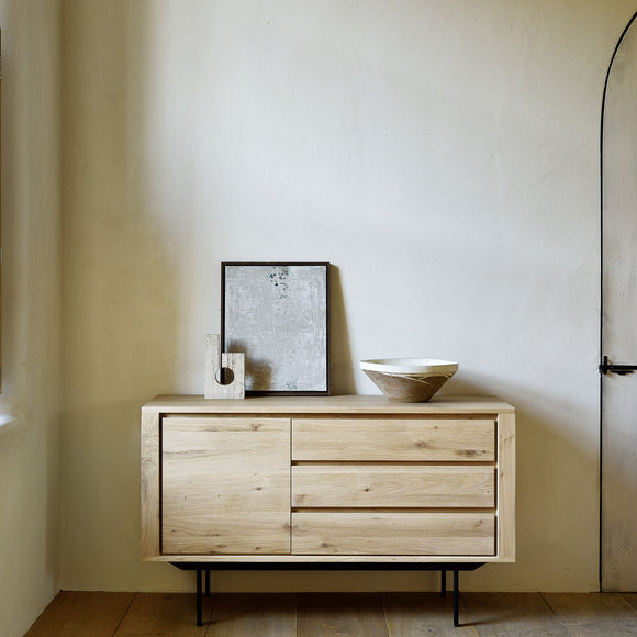 Shadow Sideboard With Black Metal Legs