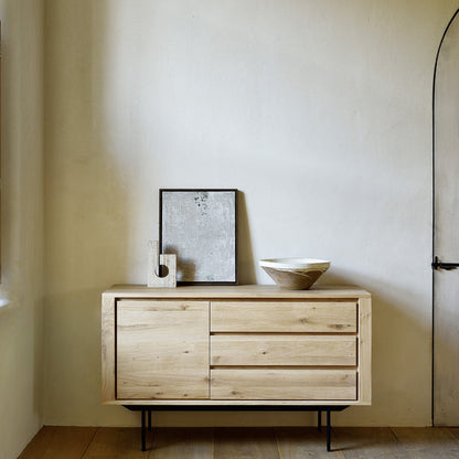 Shadow Sideboard With Black Metal Legs