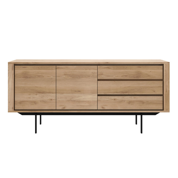 Shadow Sideboard With Black Metal Legs