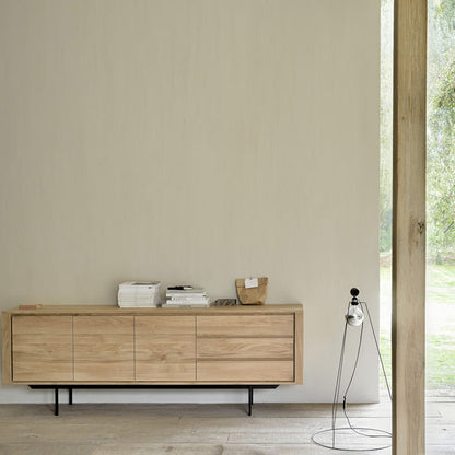 Shadow Sideboard With Black Metal Legs