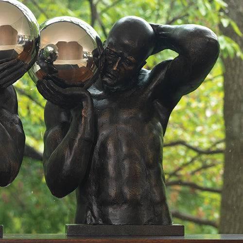 Shot Put Right Sculpture