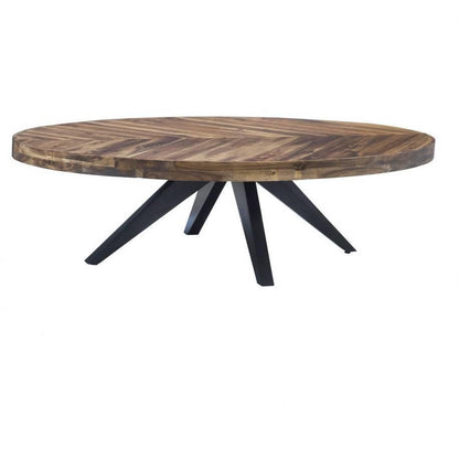 Slab Oval Coffee Table