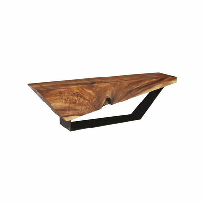 Slant Wood Bench
