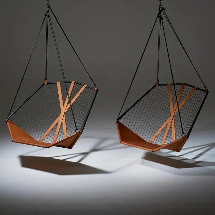 SLING ANGULAR HANGING CHAIR Set of  2