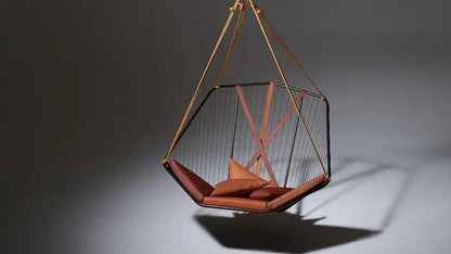 SLING ANGULAR HANGING CHAIR Set of  2