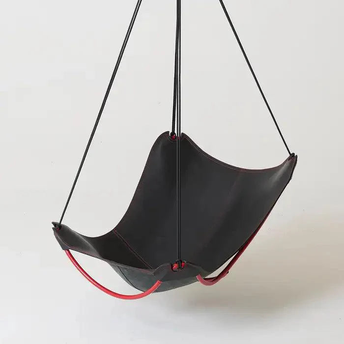 SLING BUTTERFLY Chair Black With Red Frame
