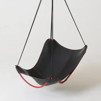 SLING BUTTERFLY Chair Black With Red Frame