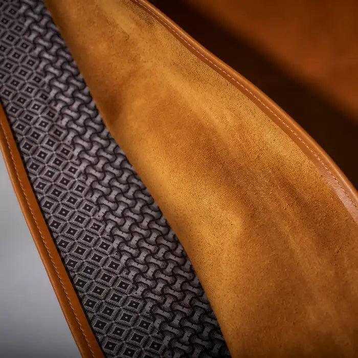SLING Chair in Brown Ochre Leather