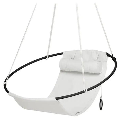 SLING Chair in White Leather