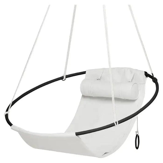 SLING Chair in White Leather