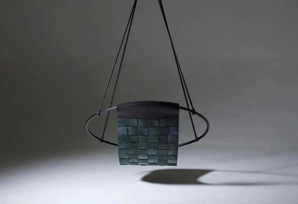 SLING Chair Woven Leather