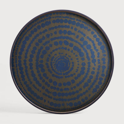 Small Tray Round Coffee Table Set