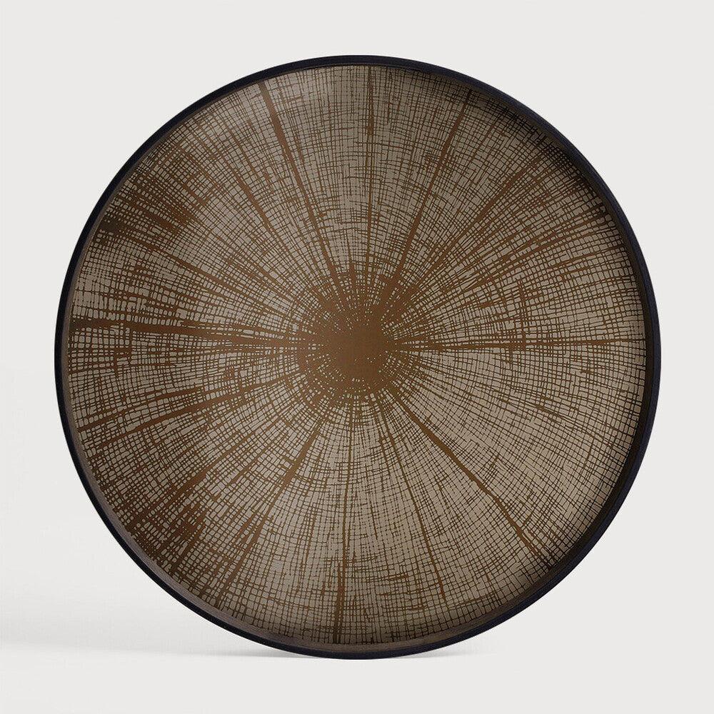 Small Tray Round Coffee Table Set