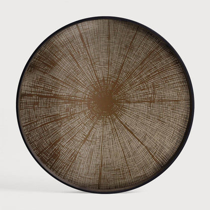 Small Tray Round Coffee Table Set