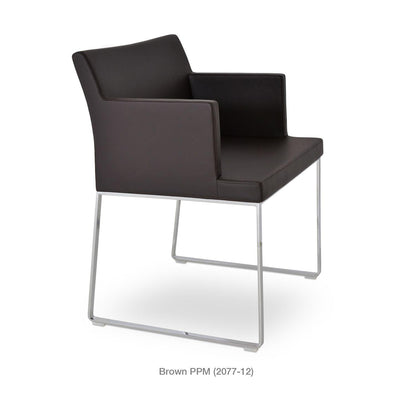 SOHO SLED ARMCHAIR
