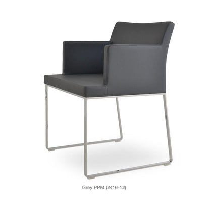 SOHO SLED ARMCHAIR