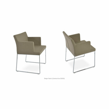 SOHO SLED ARMCHAIR