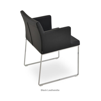 SOHO SLED ARMCHAIR