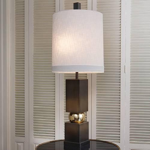 Squeeze Table Lamp-Brass-Bronze