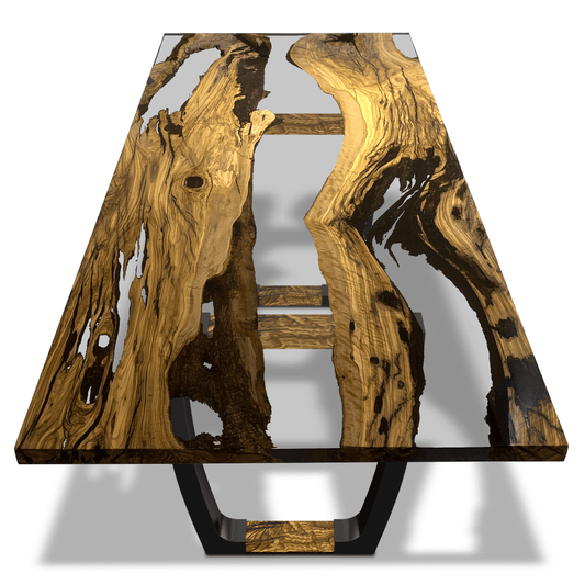 Staphyle Olive Wood Dining Table
