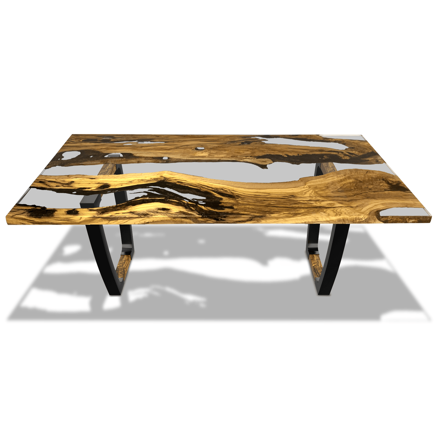 Staphyle Olive Wood Dining Table