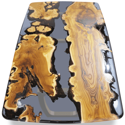 Staphyle Silverberry Wood Dining Table