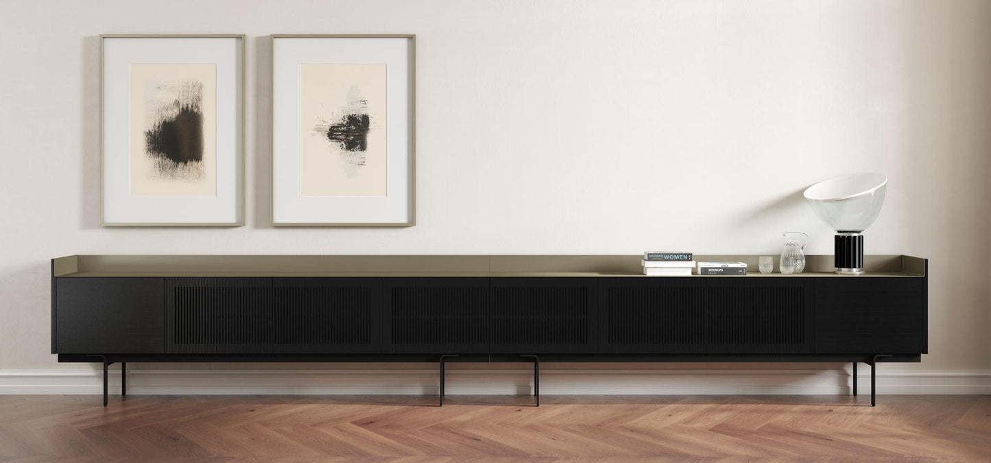 Stockholm Technic 4 Door Sideboard