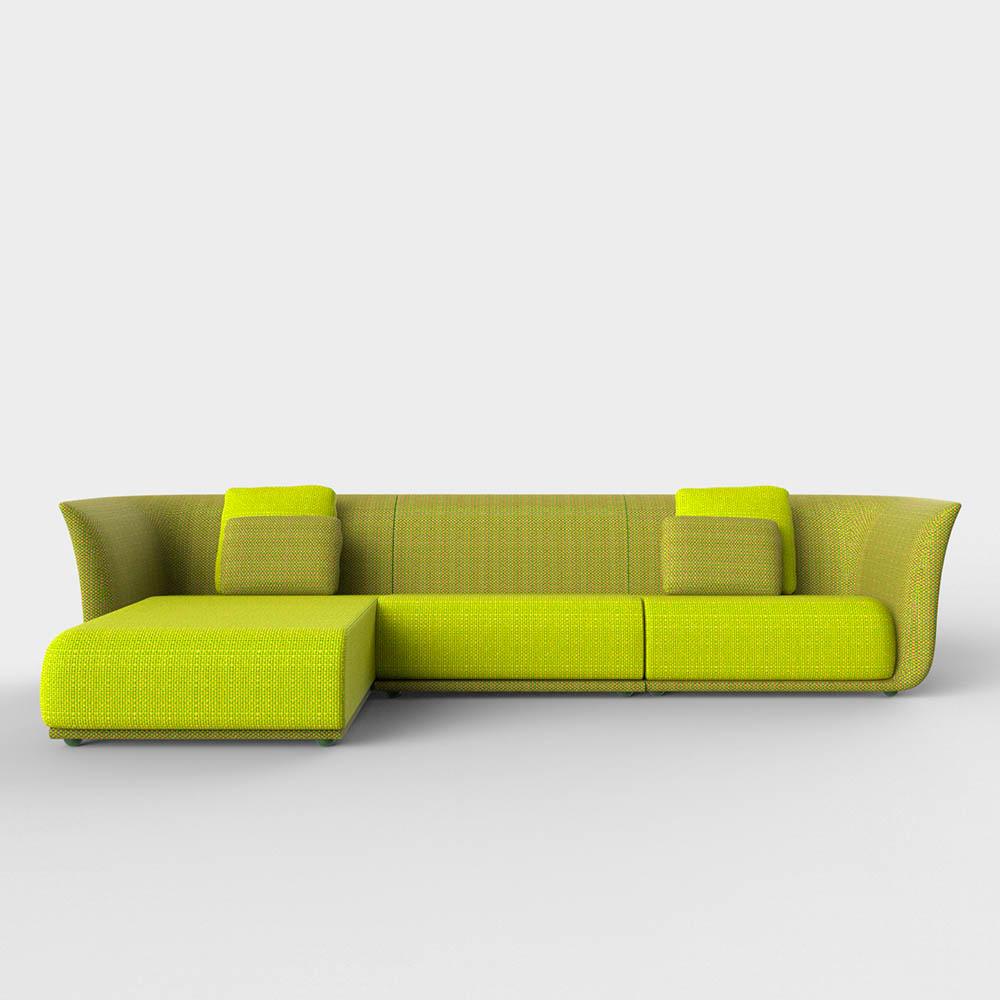 Divano componibile modulare Suave