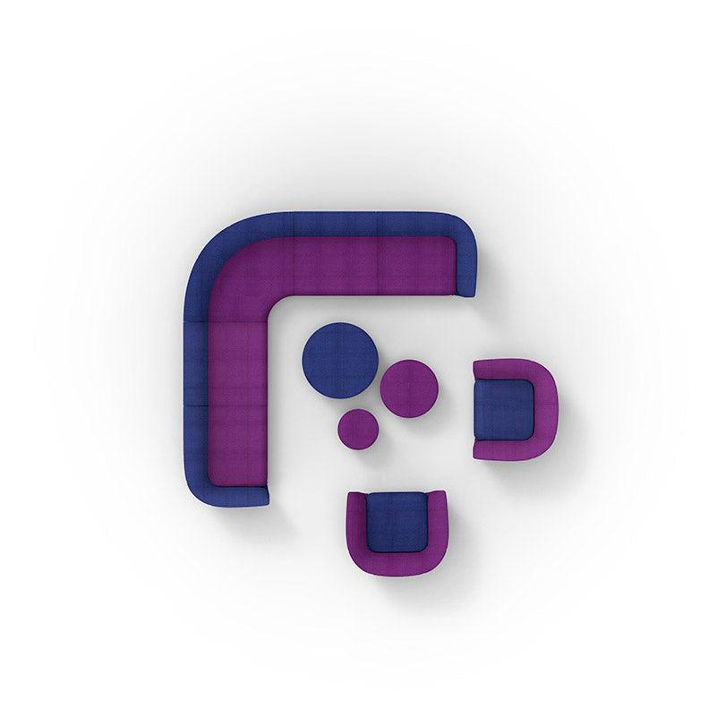 Divano componibile modulare Suave