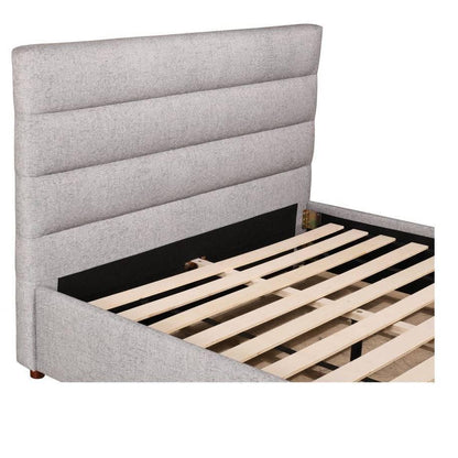 TAKA BED LIGHT GREY