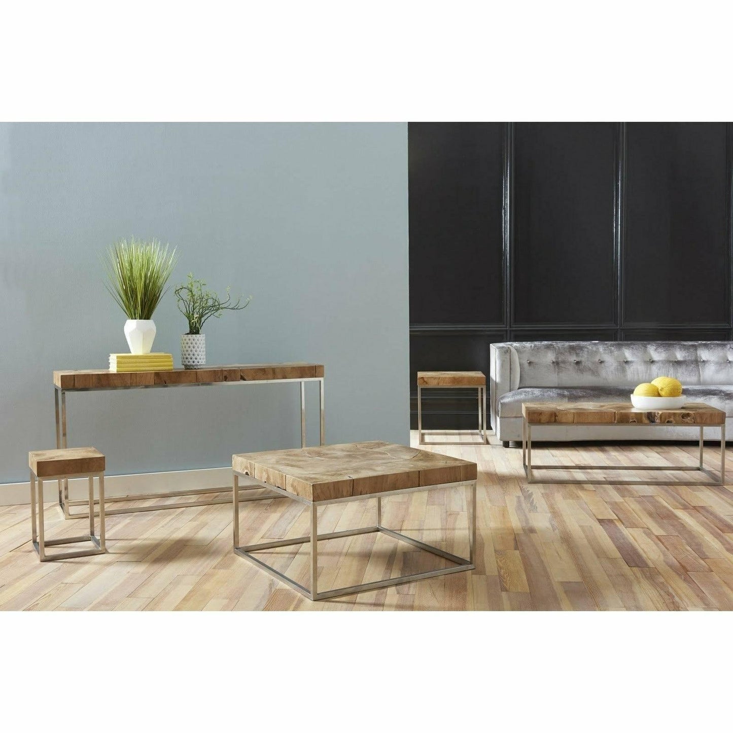 Teak Puzzle Console