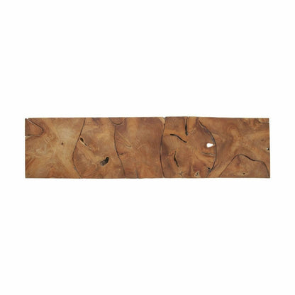 Teak Puzzle Console