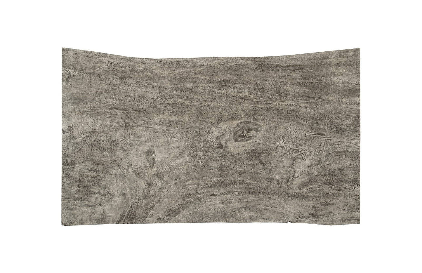 Waterfall Desk Gray Stone, Acrylic Leg