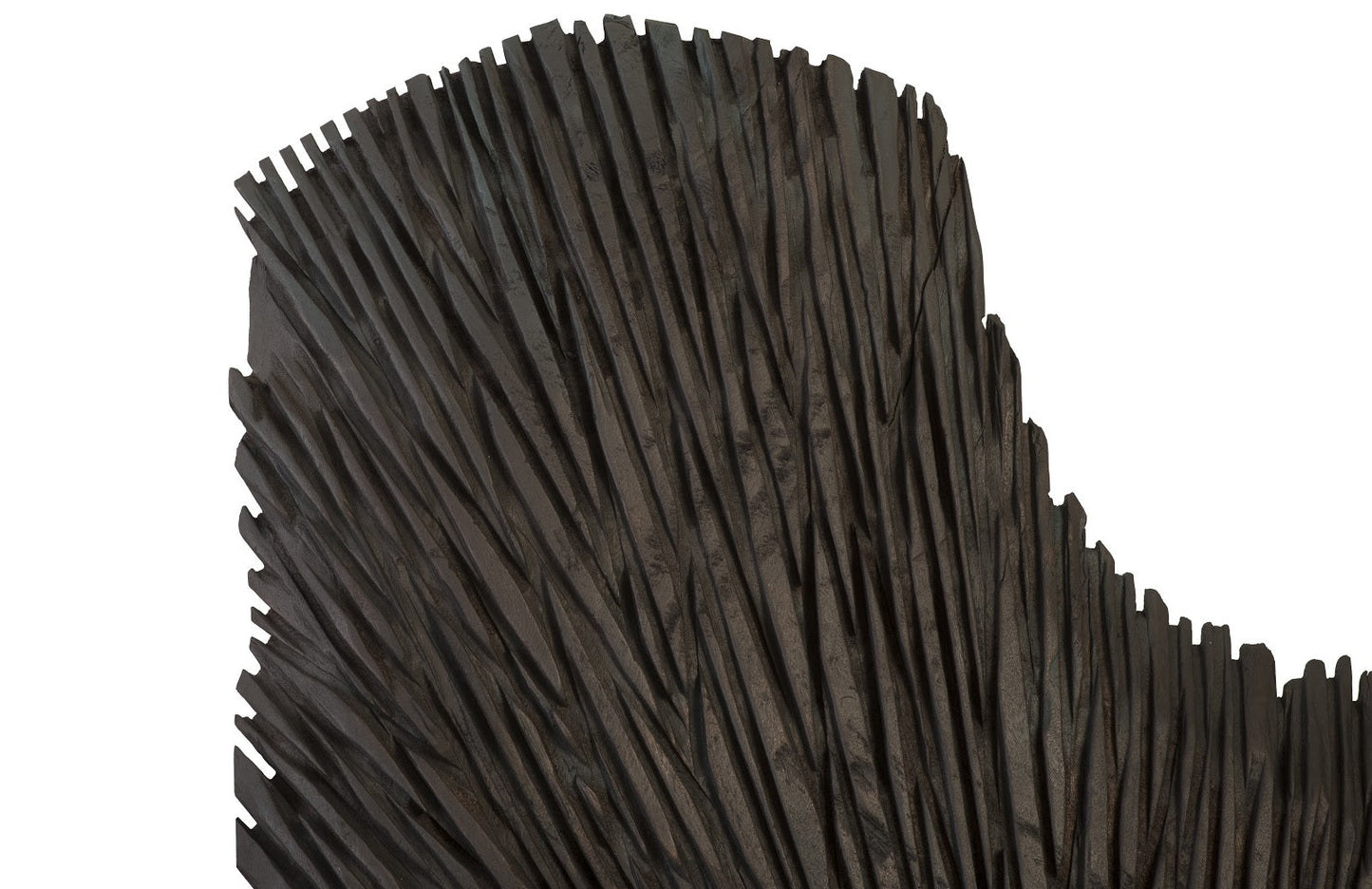 Chainsaw Sculpture on Stand, Black