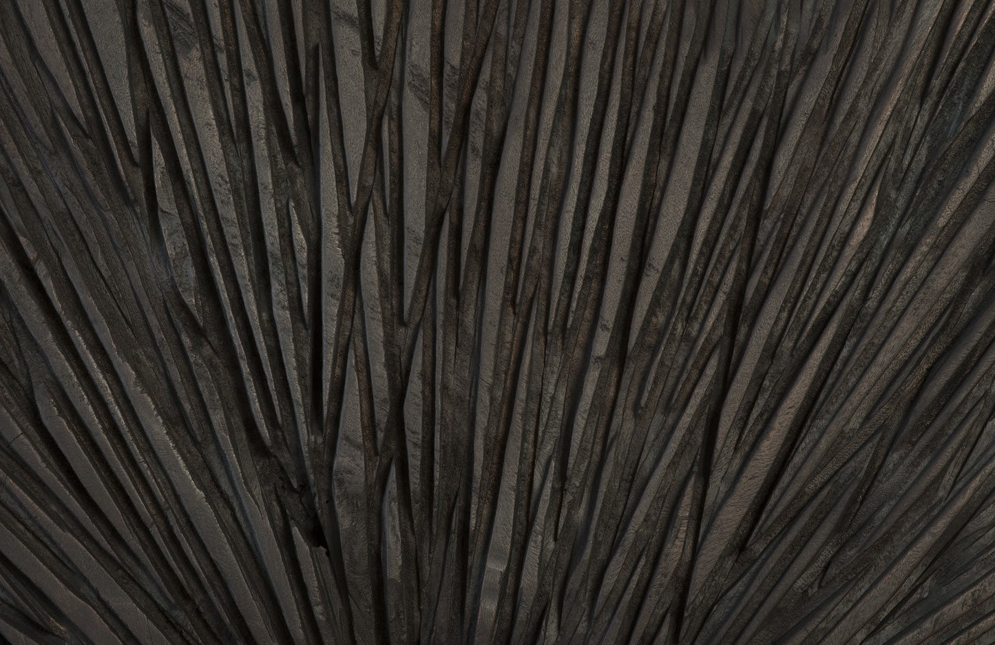 Chainsaw Sculpture on Stand, Black