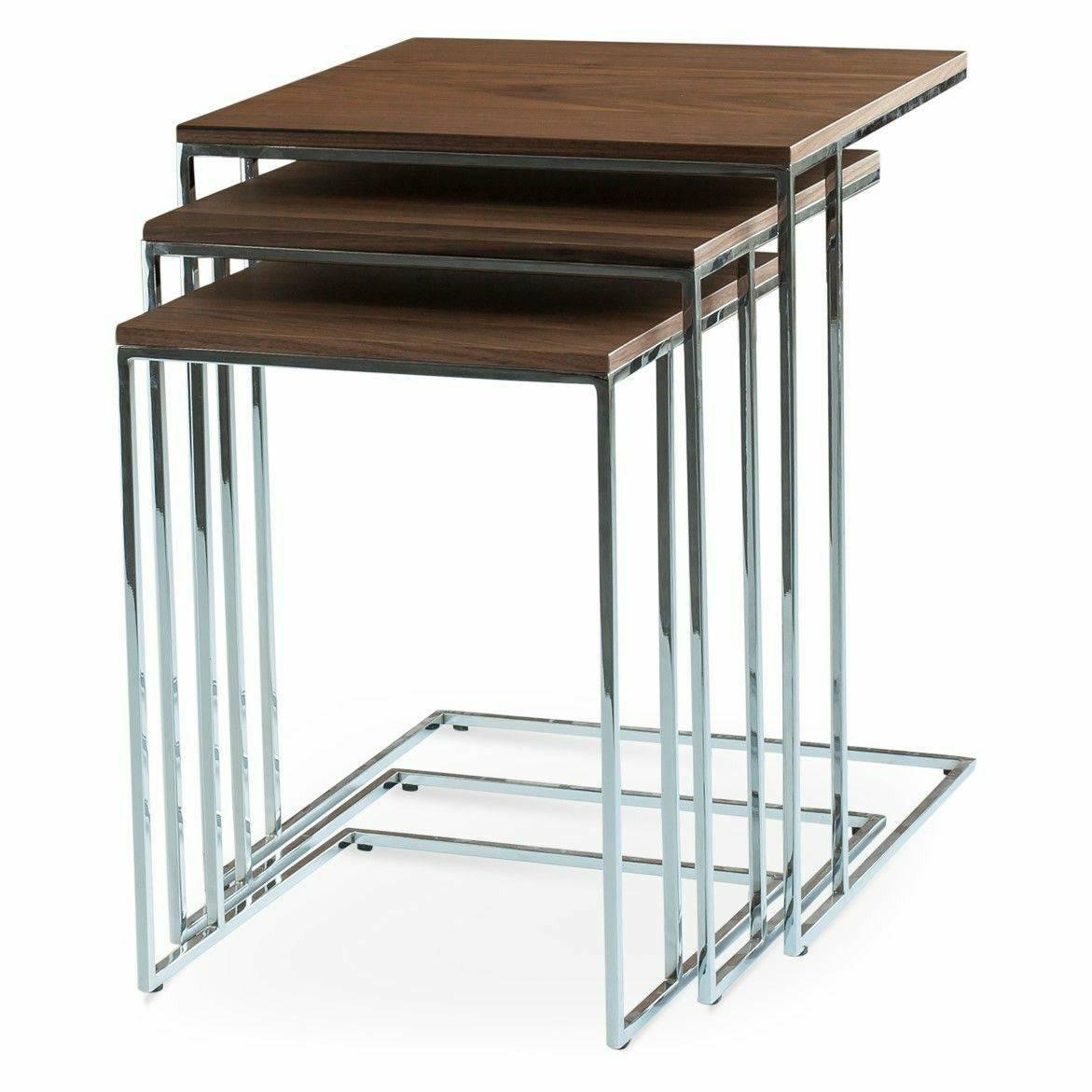 THREE END NESTING TABLE
