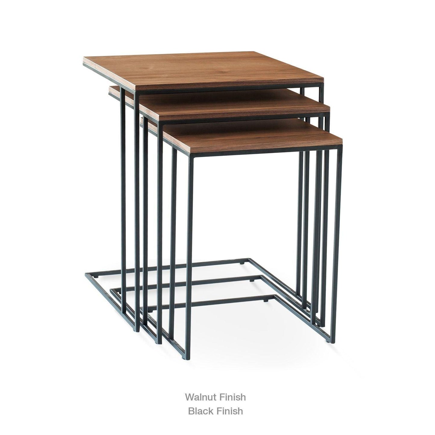 THREE END NESTING TABLE