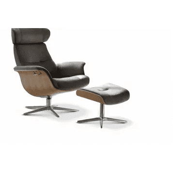 Timeout Recliner + Foot-stool