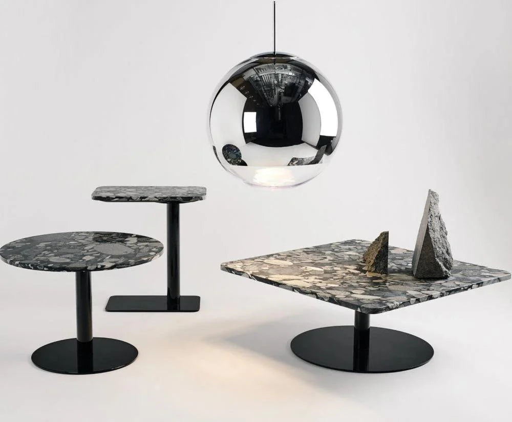 TOM DIXON STONE TABLE RECTANGLE