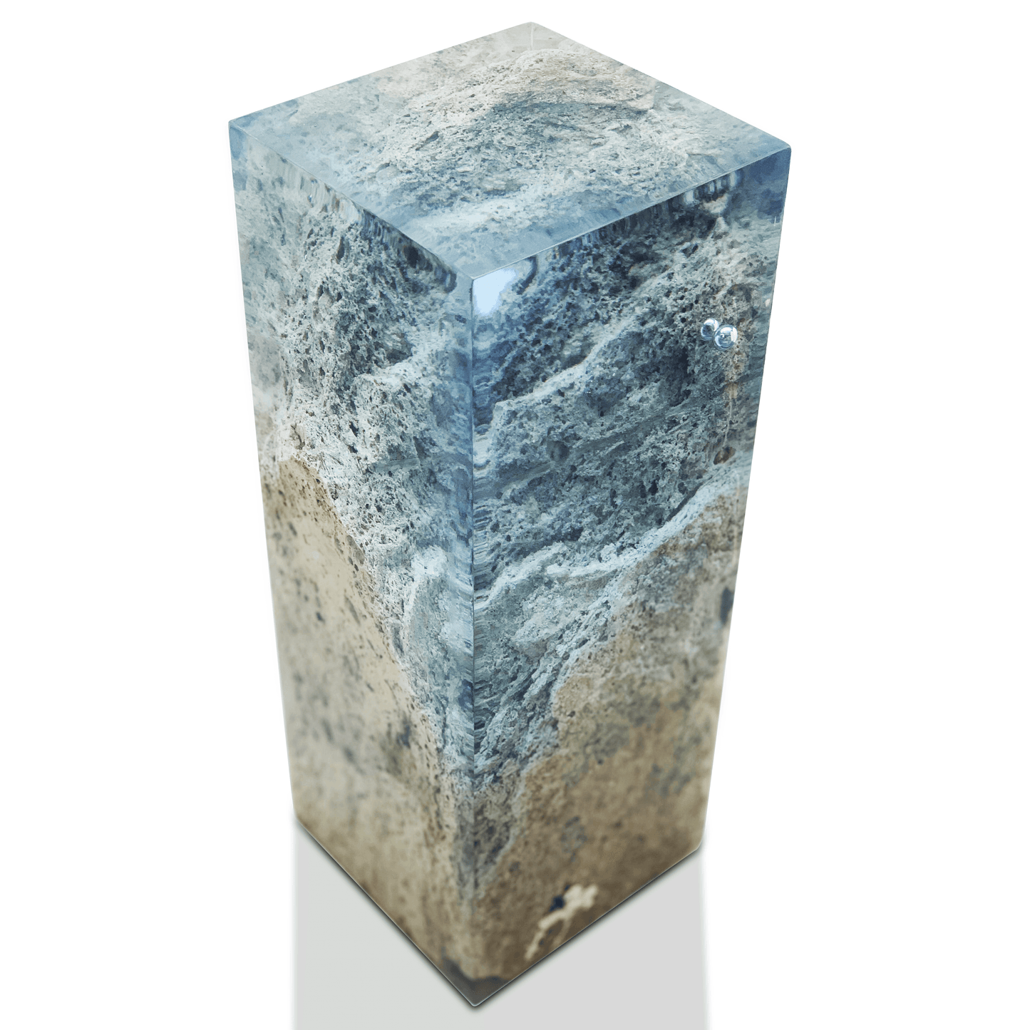 Travertine Rock Decorative Cube
