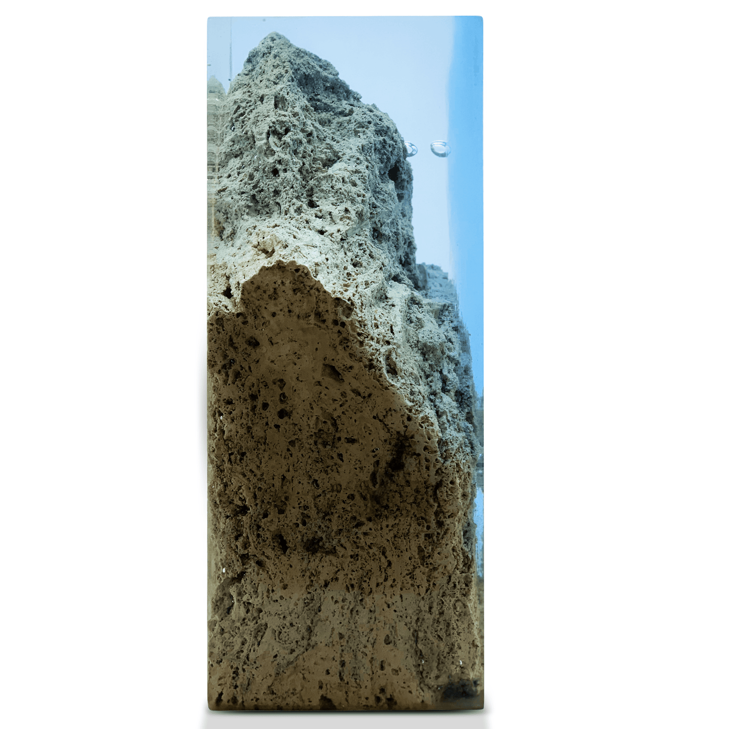 Travertine Rock Decorative Cube