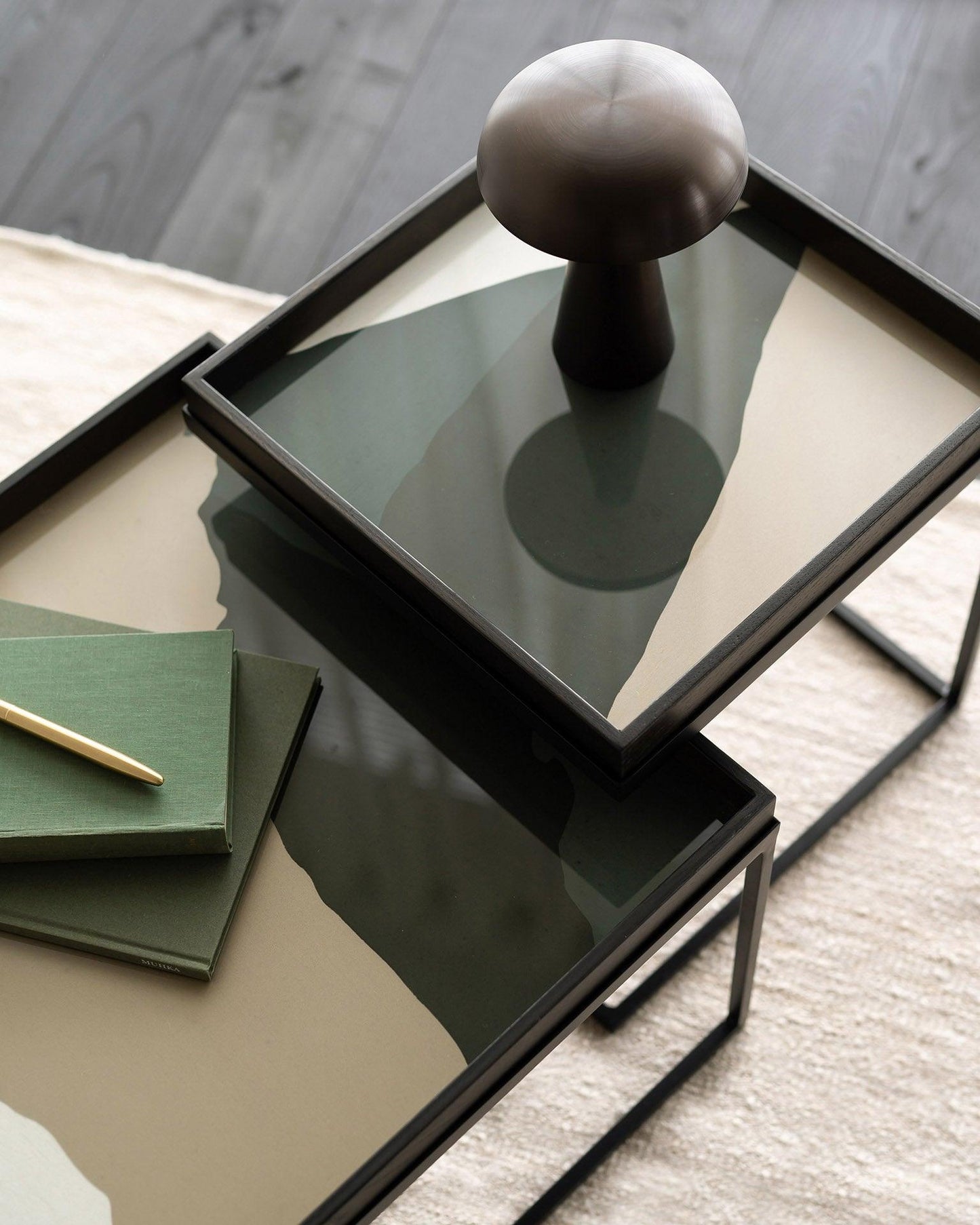 Tray Square Coffee Table Set