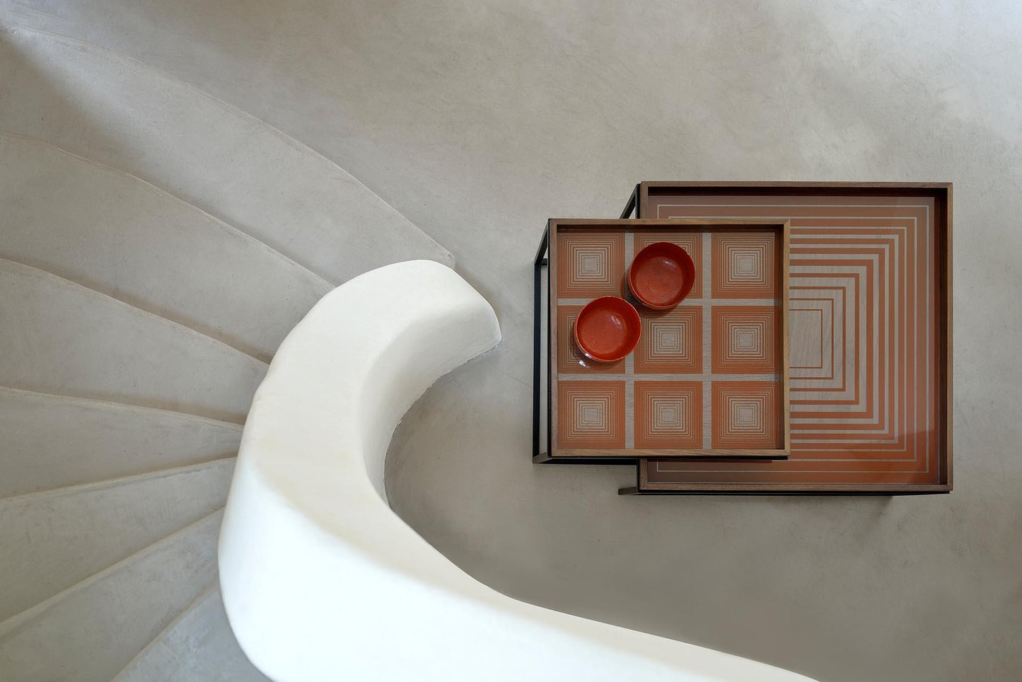Tray Square Coffee Table Set