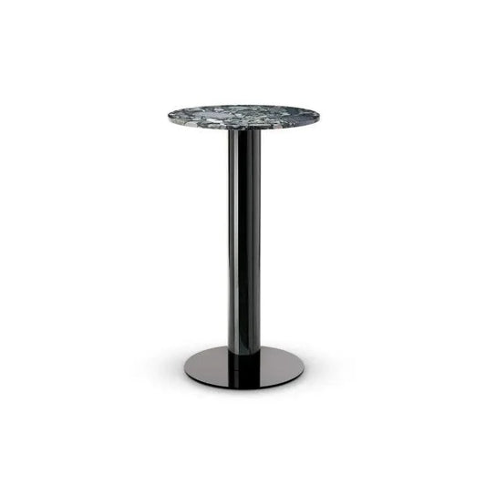 TUBE HIGH TABLE BLACK PEBBLE